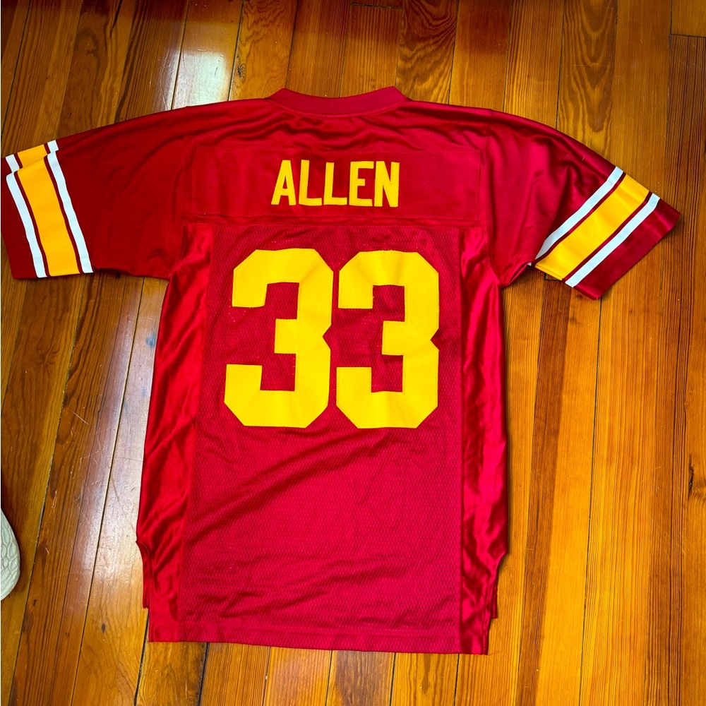 Signed AUTHENTIC USC Trojans Football Marcus Allen 33 Jersey